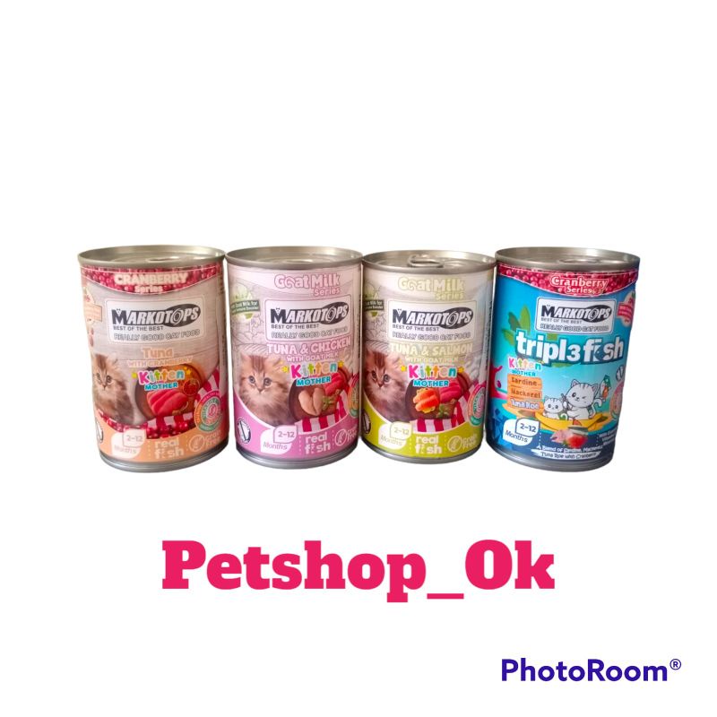 Markotops kitten 400gr / wetfood / makanan kucing