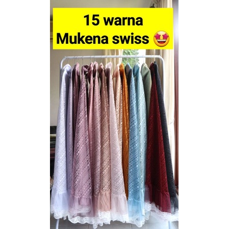 MUKENAH HANTARAN MUKENAH MEWAH SWISS DALANOVA ORIGINAL