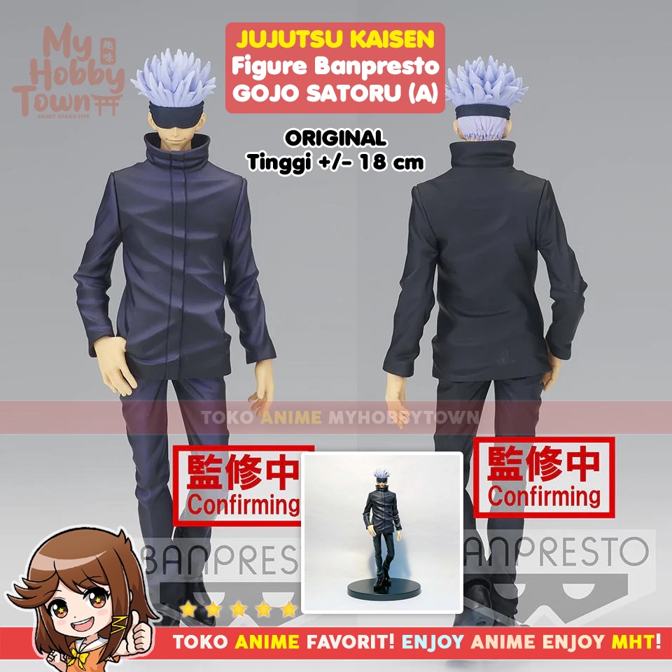 Figure Anime Original Jujutsu Kaisen Banpresto Gojo Satoru Standing