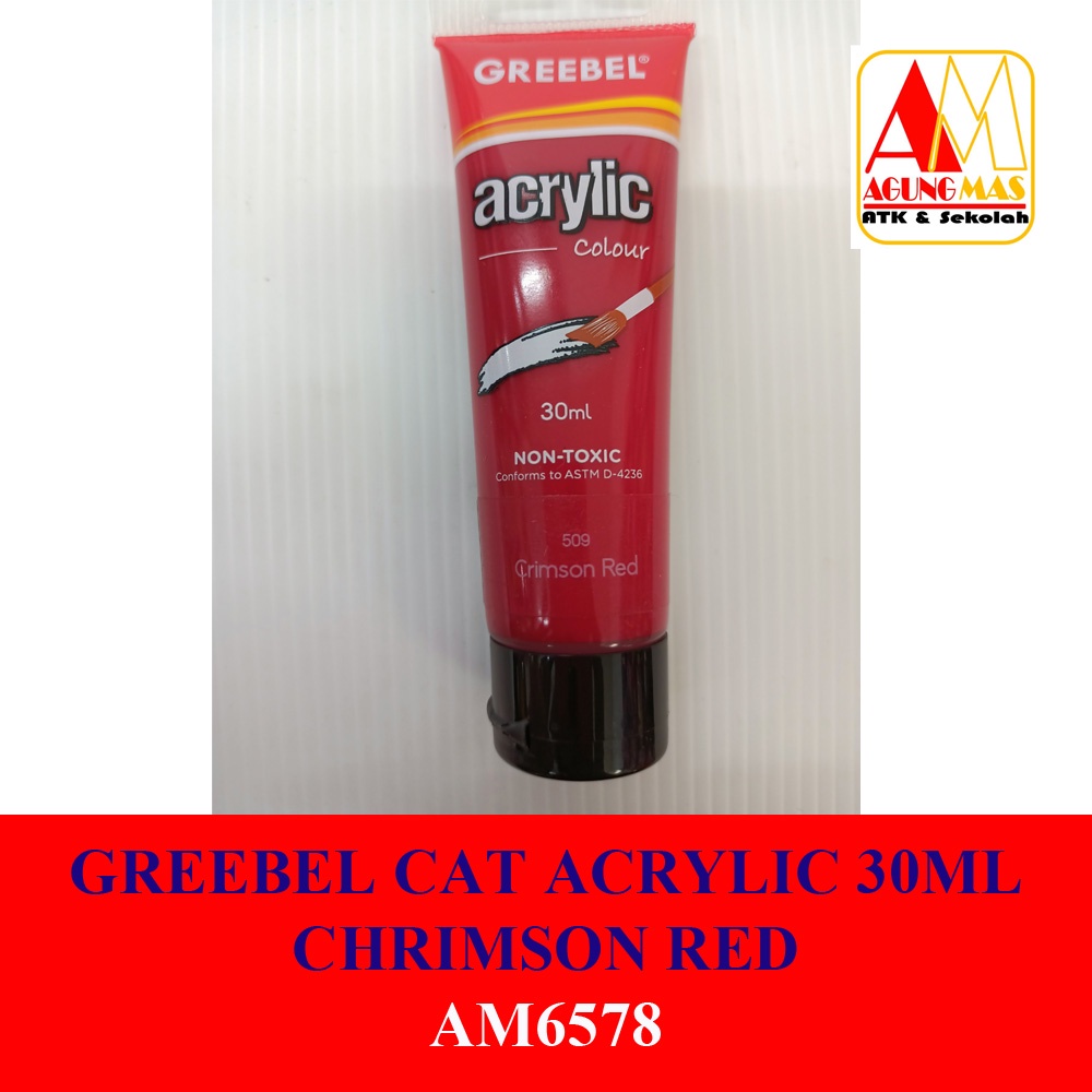 

GREEBEL CAT ACRYLIC 30ML CHRIMSON RED