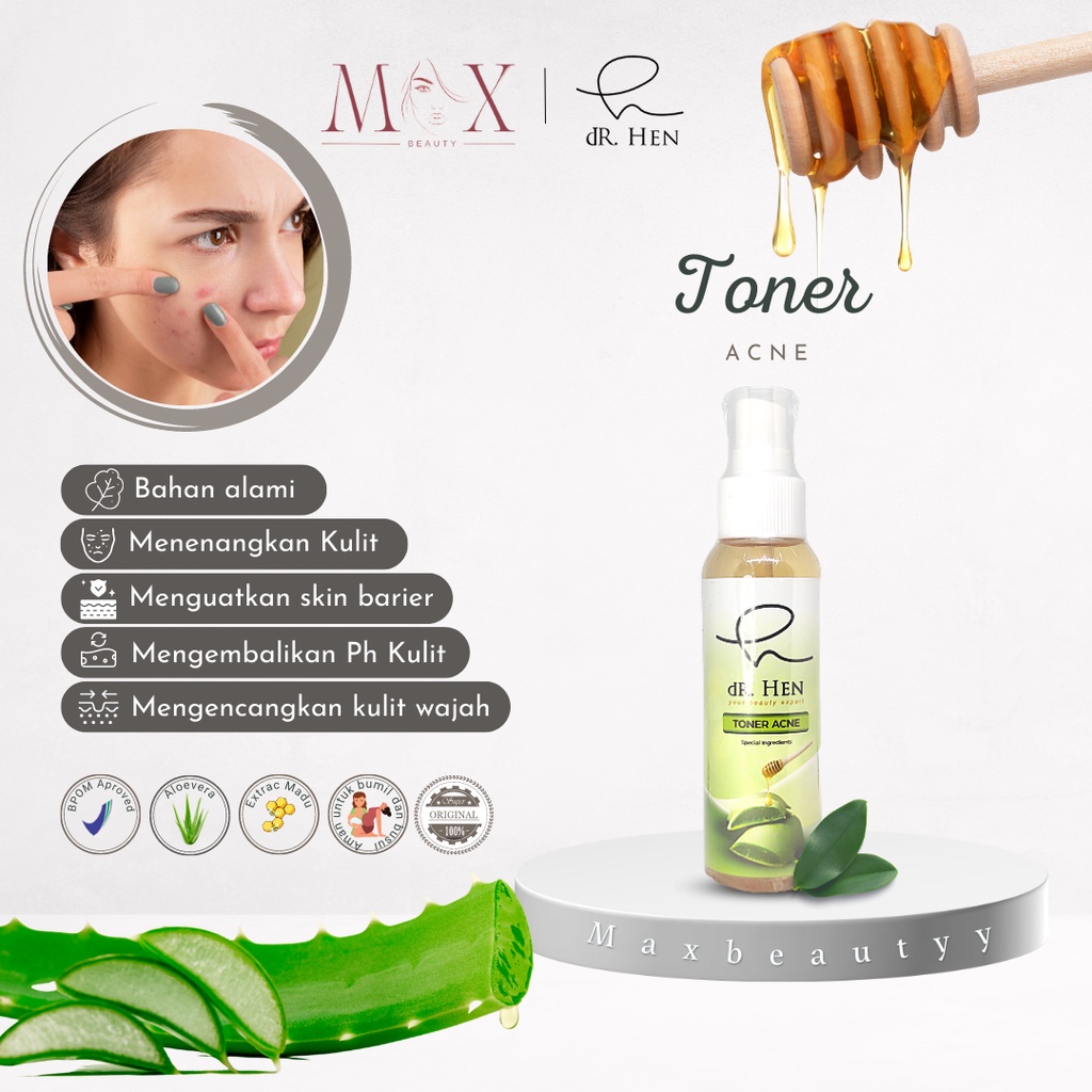 Dr Hen Clinic Skincare Toner Acne