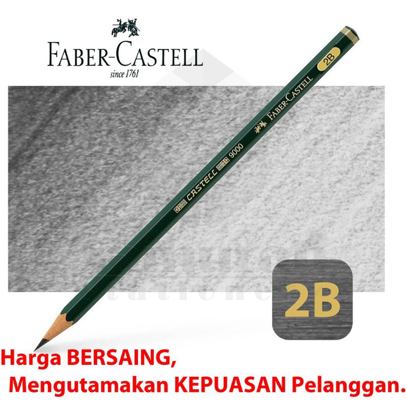 

Pensil Faber Castell 2B