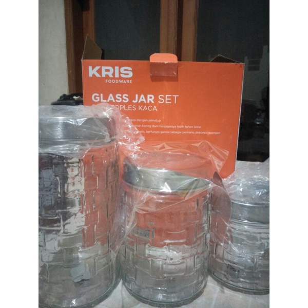 Kris Foodware Glass Jar Set