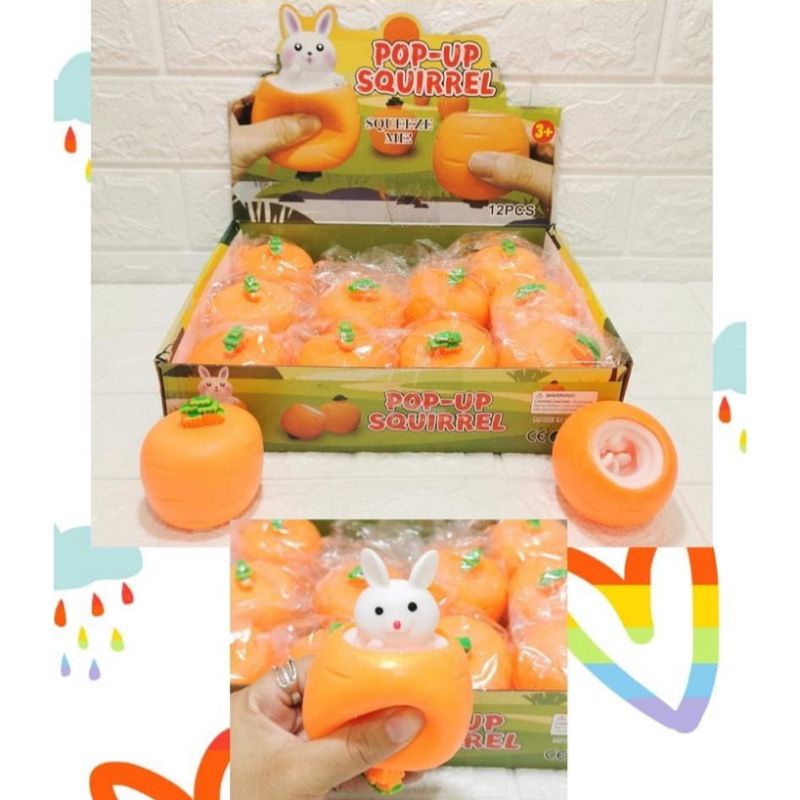 Mainan Anak Mainan Pencet Sttres Ball Mainan Squishy Mainan Lucu Mainan Pencet Tikus Katak / Kodok Mainan Terbaru