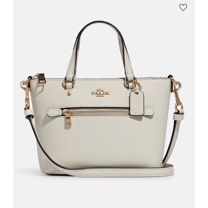 Coach mini gallery white Chalk Preloved