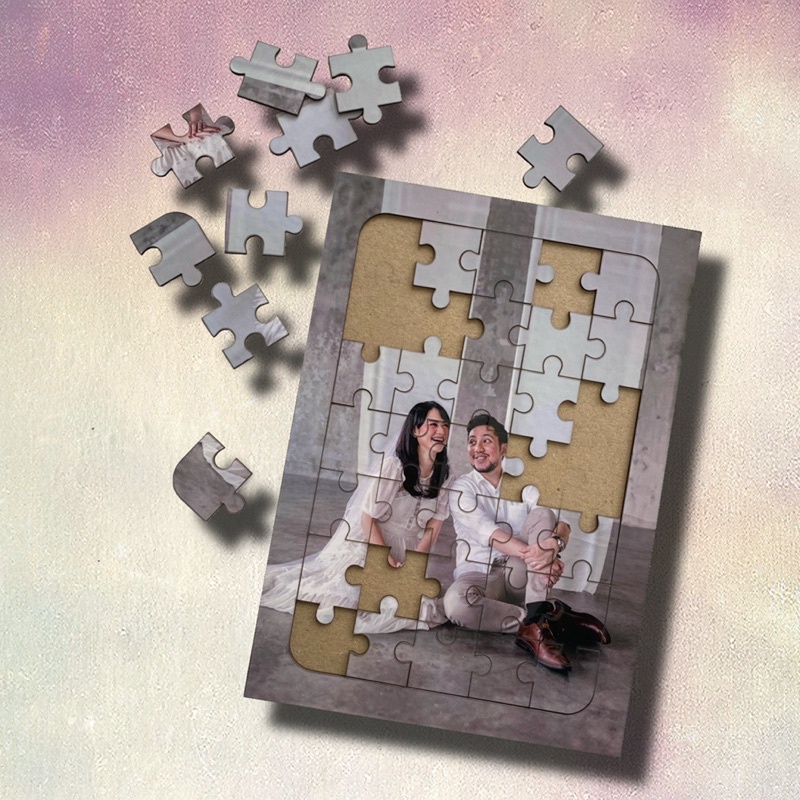Puzzle Custom Foto- Kado Anniversary - Kado Ulang Tahun - Kado pernikahan - Kado Wisuda - Kado Valentine