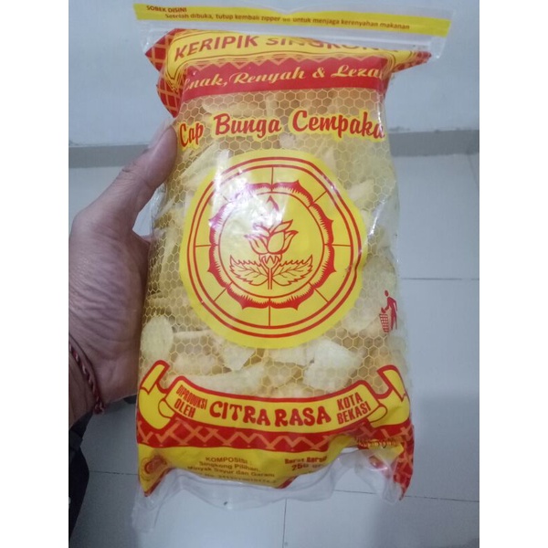 

Keripik Singkong Renyah 1 Dus isi 20 bks Bunga Cempaka