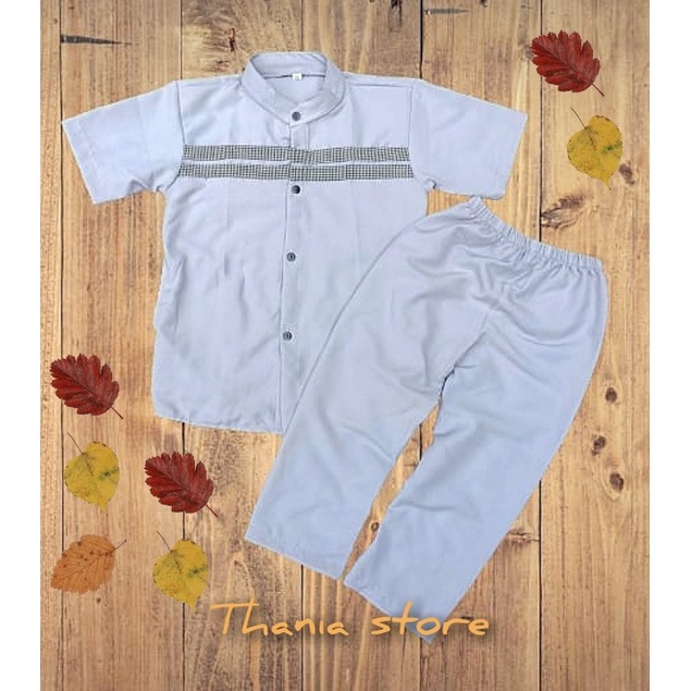 baju koko setelan anak laki laki usia 1-5 tahun aljabar