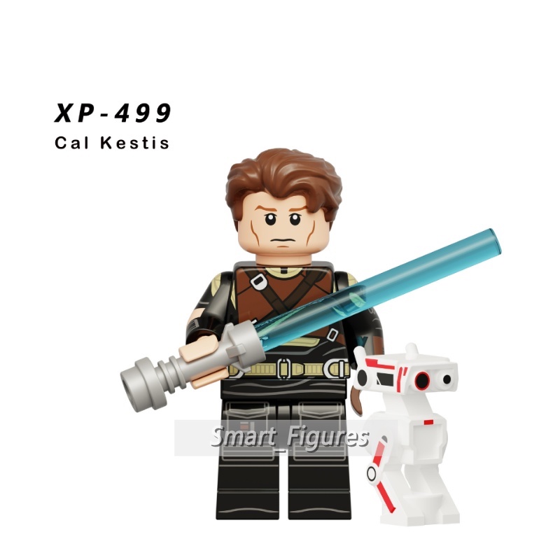 Star Wars Mini Angka KT1066 Second Sister Cal Kestis Purge Trooper Adik Kesembilan Flametrooper Minifigures Mainan Hadiah