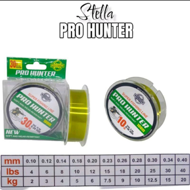 SENAR PANCING STELLA PRO HUNTER JAPAN QUALITY