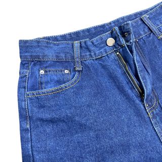 GO!CPG1033 CELANA PANJANG JEANS DENIM WANITA HIGHWAIST KULOT JEANS WANITA LOOSE