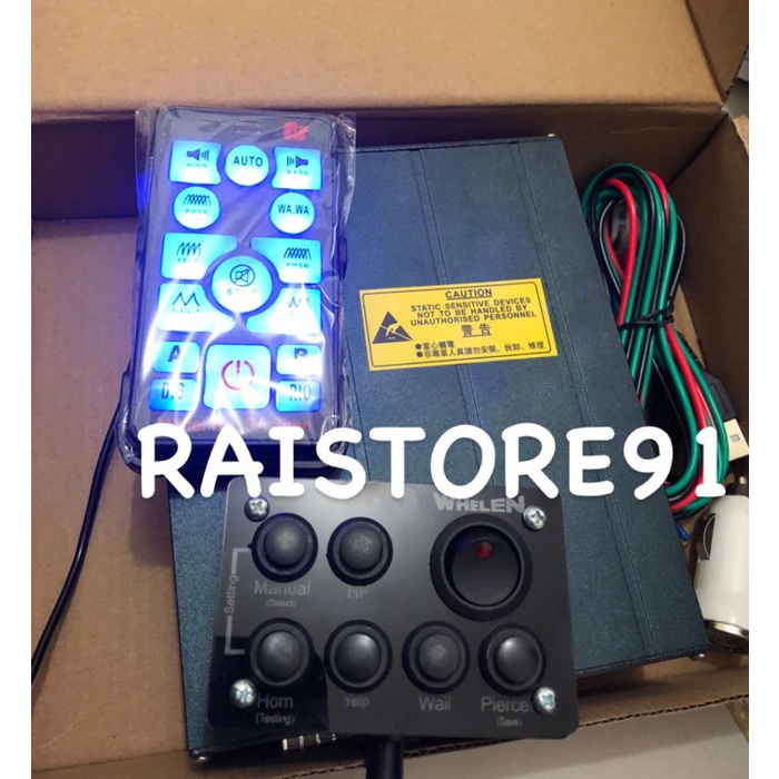 SIRINE IC Whelen euro Highpower 200wat Kenceng sirine Sirene