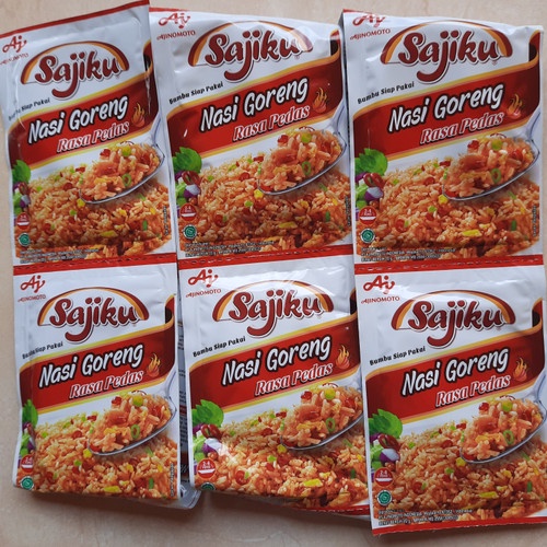 

SAJIKU NASI GORENG PEDAS 20 GR ISI 10 SACHET AYES TOSERBA