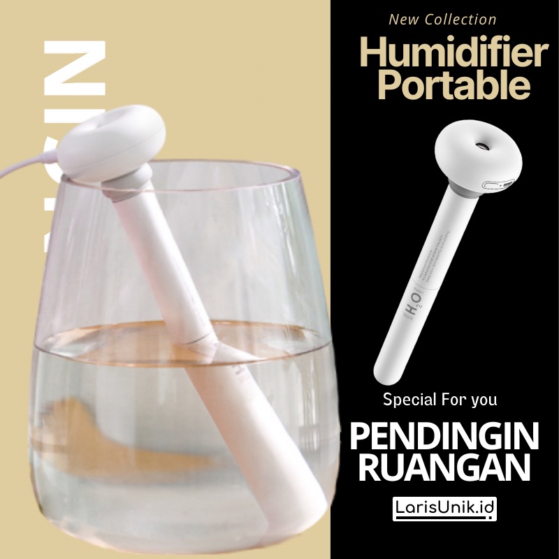 Humidifier Portable Pengharum Ruangan Purifier Pendingin Ruangan Donut Mini Pelembab Ruangan