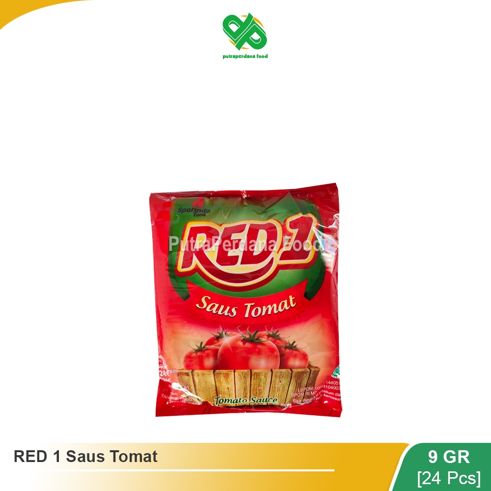 

RED 1 Saus Tomat 9gr (24 Pcs)