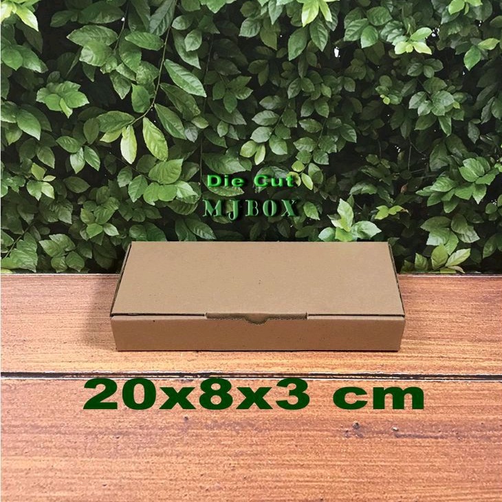 

kardus uk 20x8x3 cm die cut... dus packing aksesoris dll, model box pizza