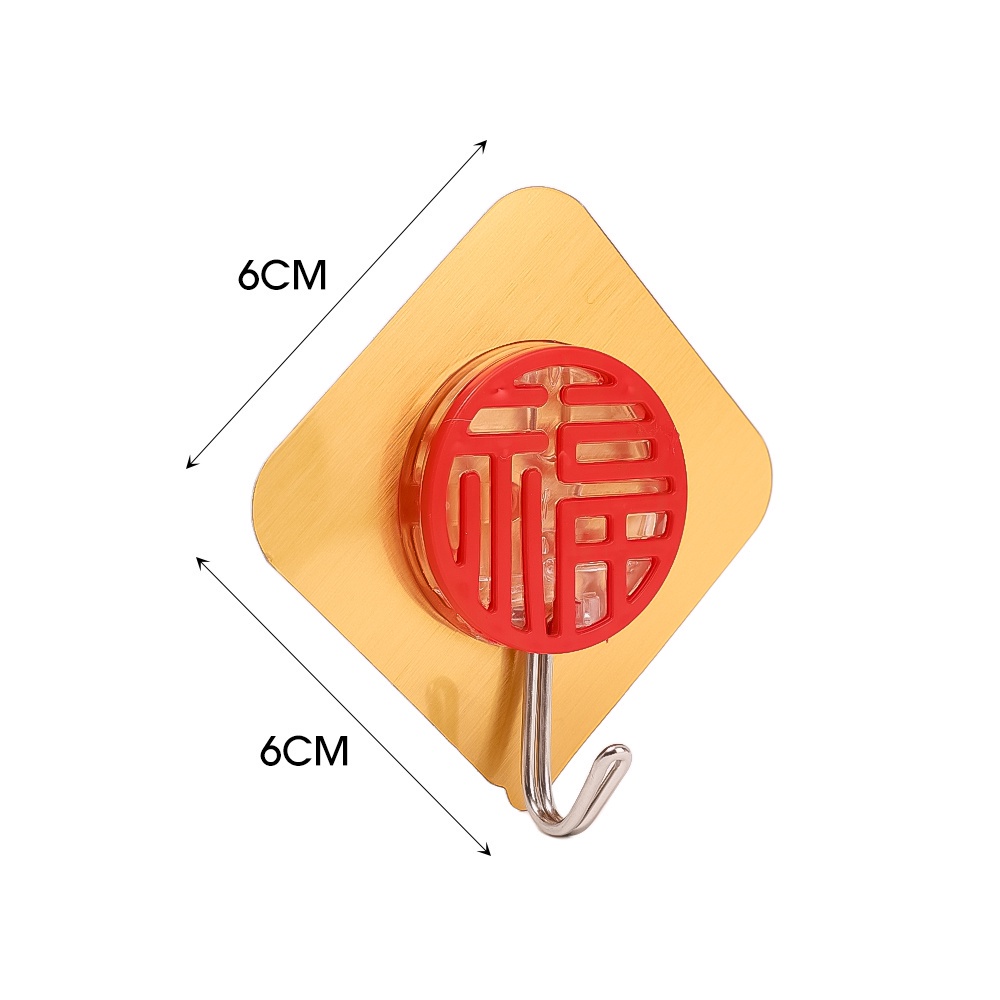 [Harga Grosir]Kait Gantungan Kunci / Lentera Multifungsi Gaya Cina Untuk Dekorasi Kamar Mandi / Rumah / Kantor