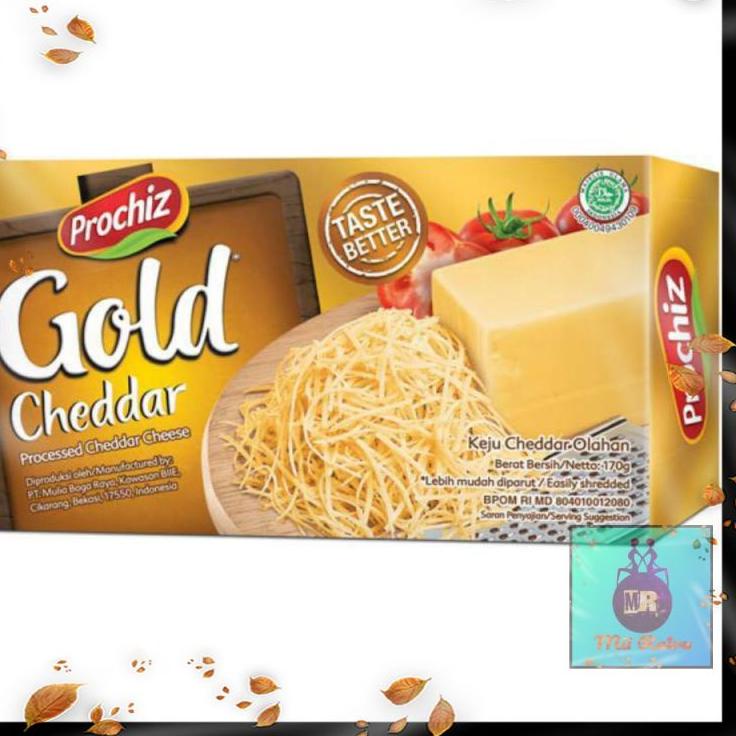 

COD✔️ Prochiz Gold 160 gr / Keju Prochiz Gold Cheddar / Keju Parut