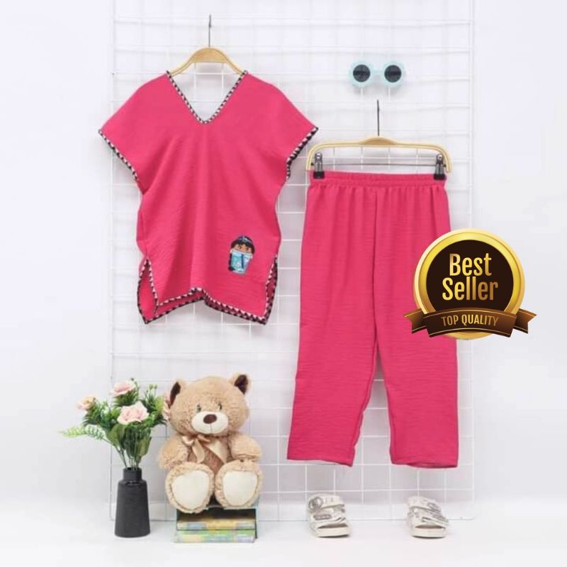 SET CRINKLE ANAK VIRAL / SETELAN ANAK TERBARU