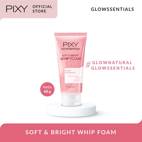 PIXY Glowssentials Soft &amp; Bright Whip Foam Light Radiance - 60GR