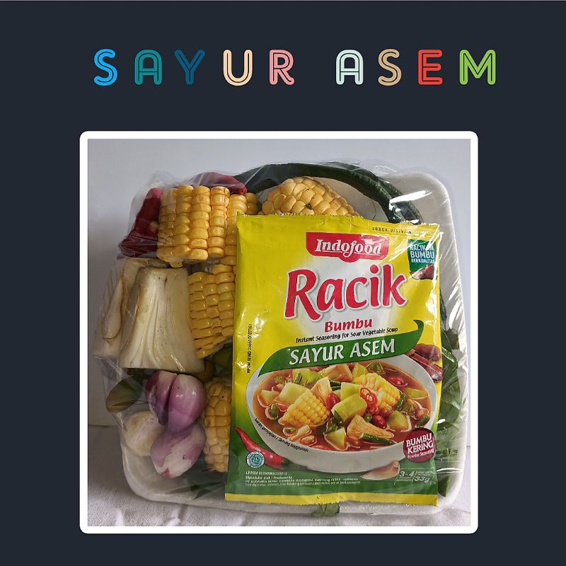 

Sayur Asem paket lengkap