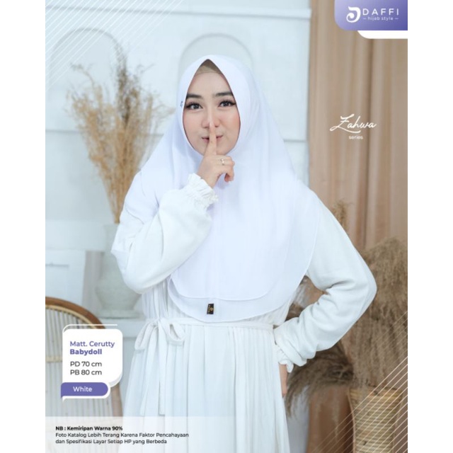 Jilbab Instan Ceruty Zahwa By Daffi