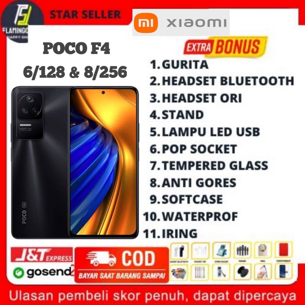 XIAOMI POCO F4 RAM 6/128 & 8/256 GARANSI RESMI