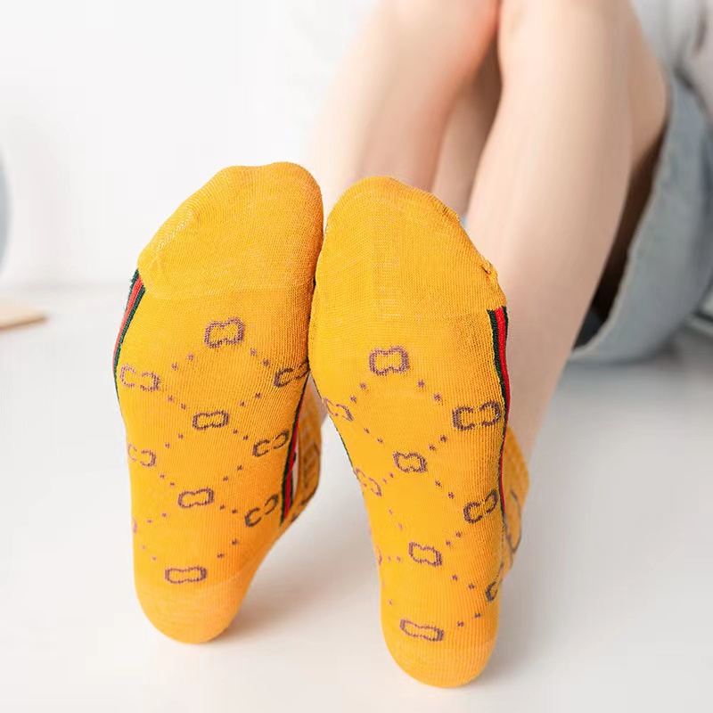 ⭐️𝐈𝐇𝐒 𝟖𝟕𝟔 𝐋𝐚𝐦𝐩𝐮𝐧𝐠⭐️Kaos Kaki Transparan Wanita Kaos Kaki Motif Branded Fashion Japanese Ankle Socks