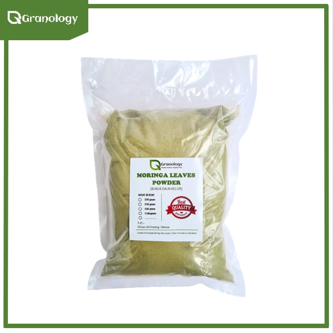 Daun Kelor Bubuk / Moringa Leaves Powder (1 kilogram) by Granology