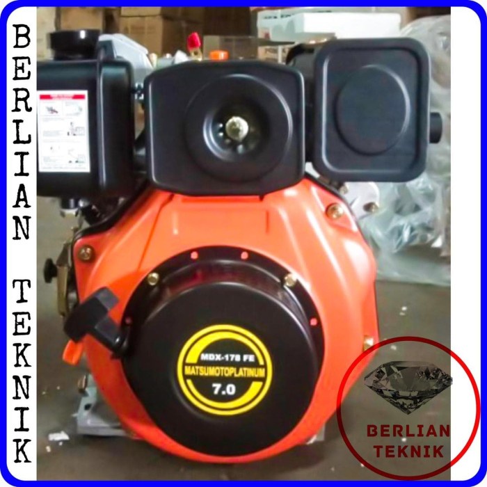 MESIN PENGGERAK SOLAR ENGINE DIESEL MATSUMOTO 7 HP STARTER