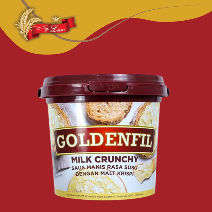 

GOLDENFIL Milk Crunchy / Saus Manis Rasa Susu dengan Malt 1kg