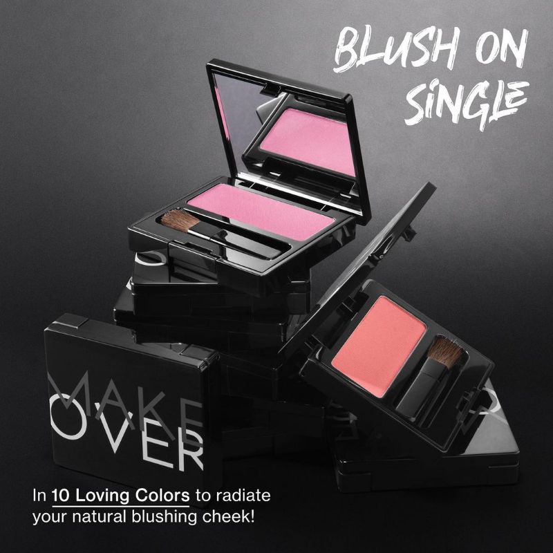 (GOSEND/COD) MAKE OVER BLUSH ON SINGLE 6GR - BLUSH ON MAKEOVER DENGAN 10 SHADES