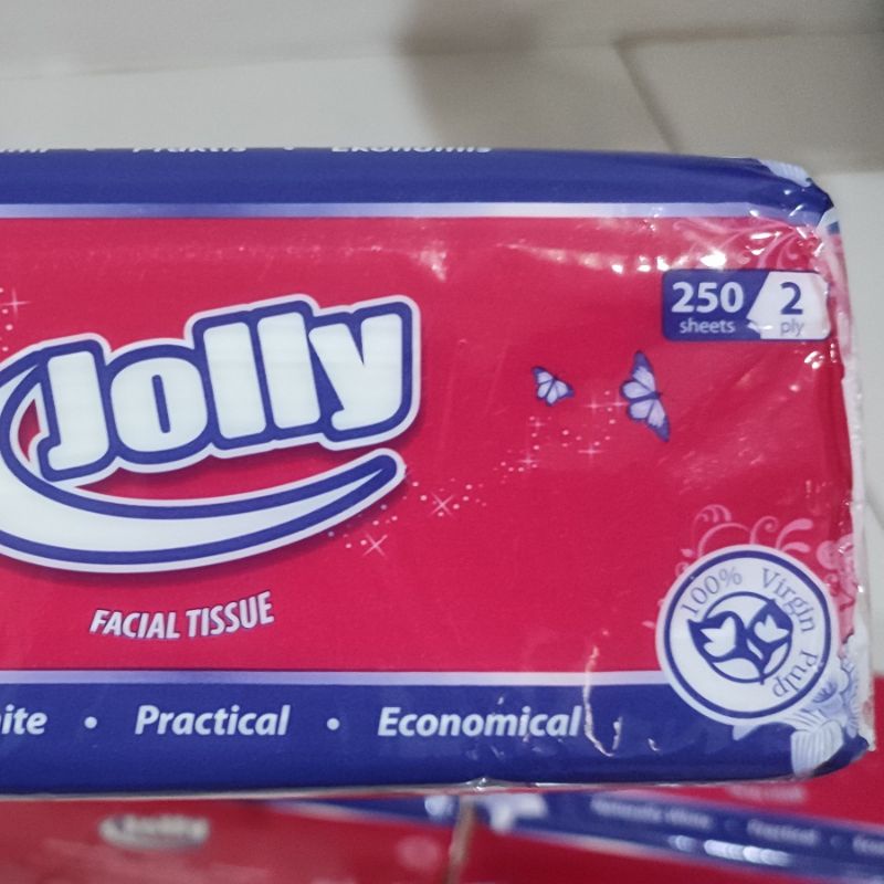 Jolly Facial Tissue by paseo isi 2pcs