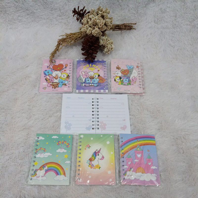 

buku memo kecil/notebook karakter