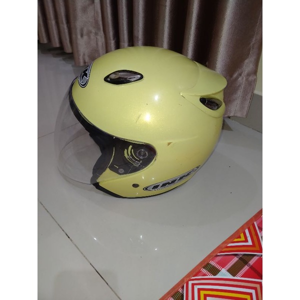 helm ink Centro original bekas KUNING
