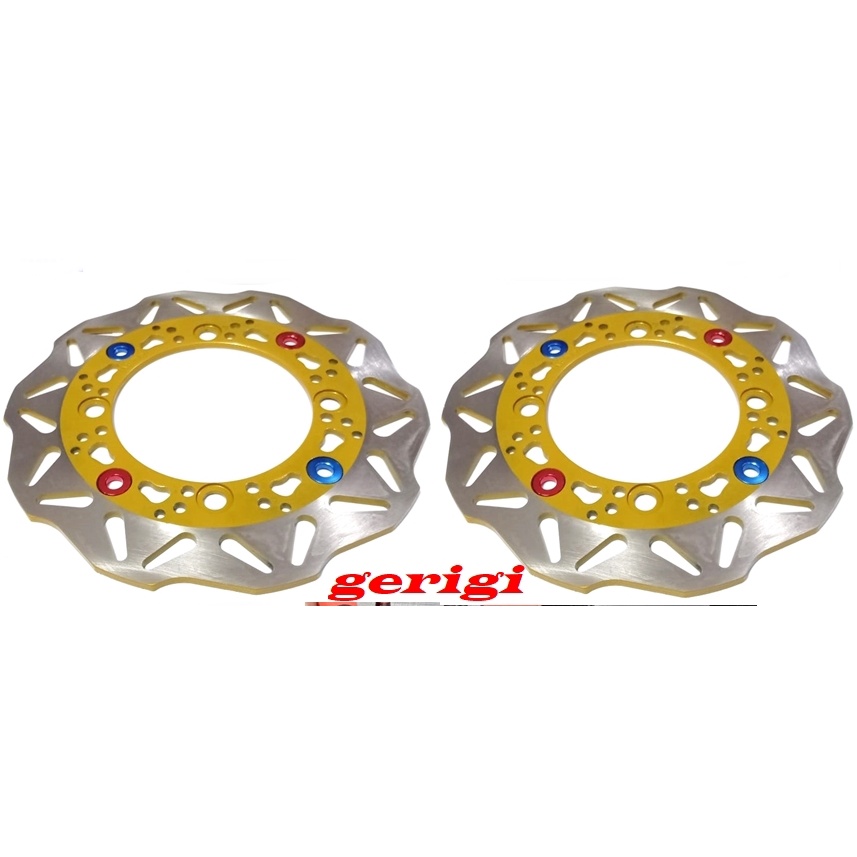 PIRINGAN SET CBR 150R-CB150R-MEGAPRO NEW-CBR 150 LOKAL-CBR CBU THAILAND-CB150R NEW-CB150R OLD-NEW MEGAPRO CBR NEW FACELIFT DISC BRAKE SET REAR FRONT CBR 150 CB150R MEGAPRO NEW