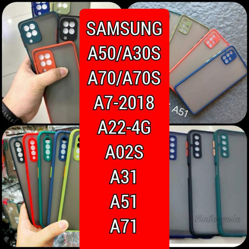 SOFTCASE SAMSUNG A50/A50S/A30S /A31/A51/A71/A22/4G/A7/2018/