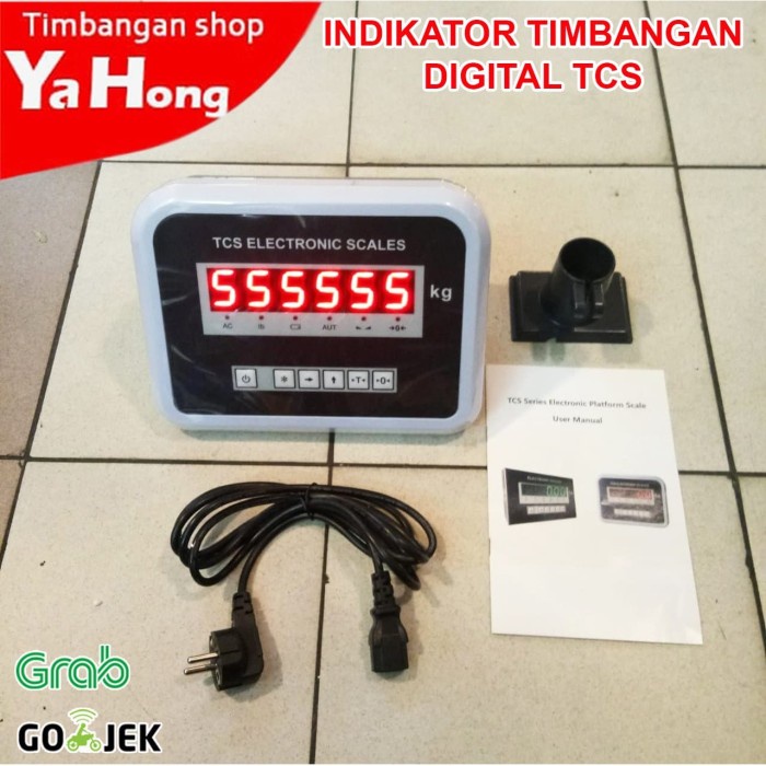 Indikator Timbangan Digital Kepala Timbangan TCS