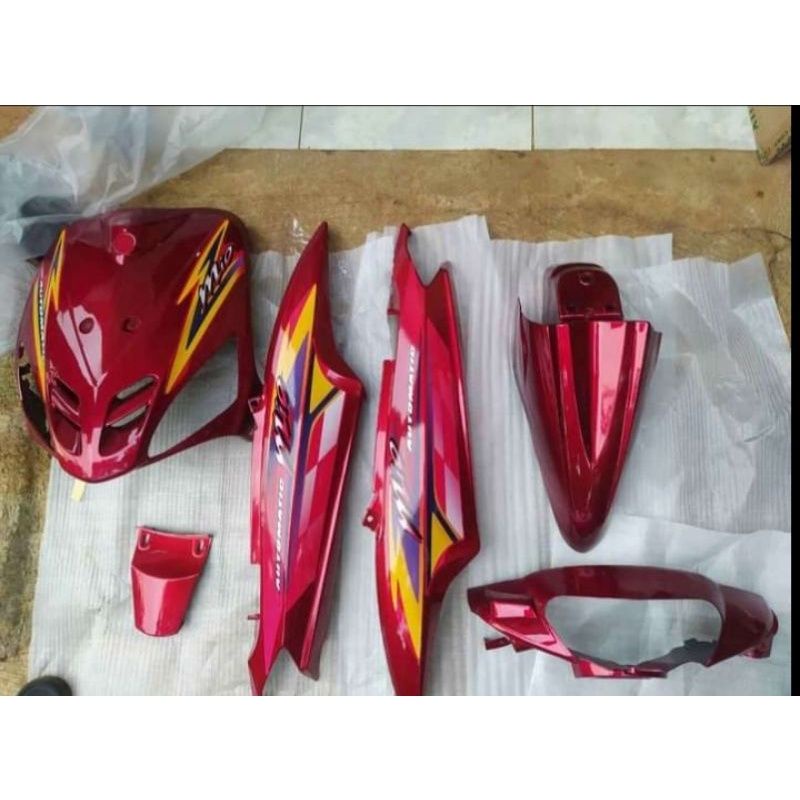 BODY HALUS MIO SPORTY MERAH MAROON