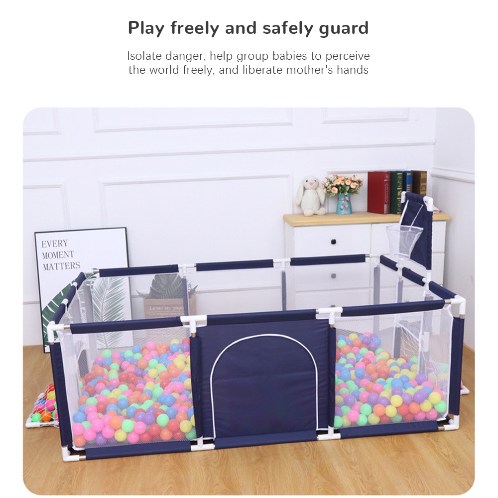 children's playground✨pagar mainan anak/kolam mandi bola anak/pagar bayi mainan tenda anak/playpen pagar bayi/Kolam Mandi Bola Keranjang Mandi Bola Mainan Tenda anak Playpen//Baby Playpen Playmat Tempat Bermain Anak Pagar Main Anak