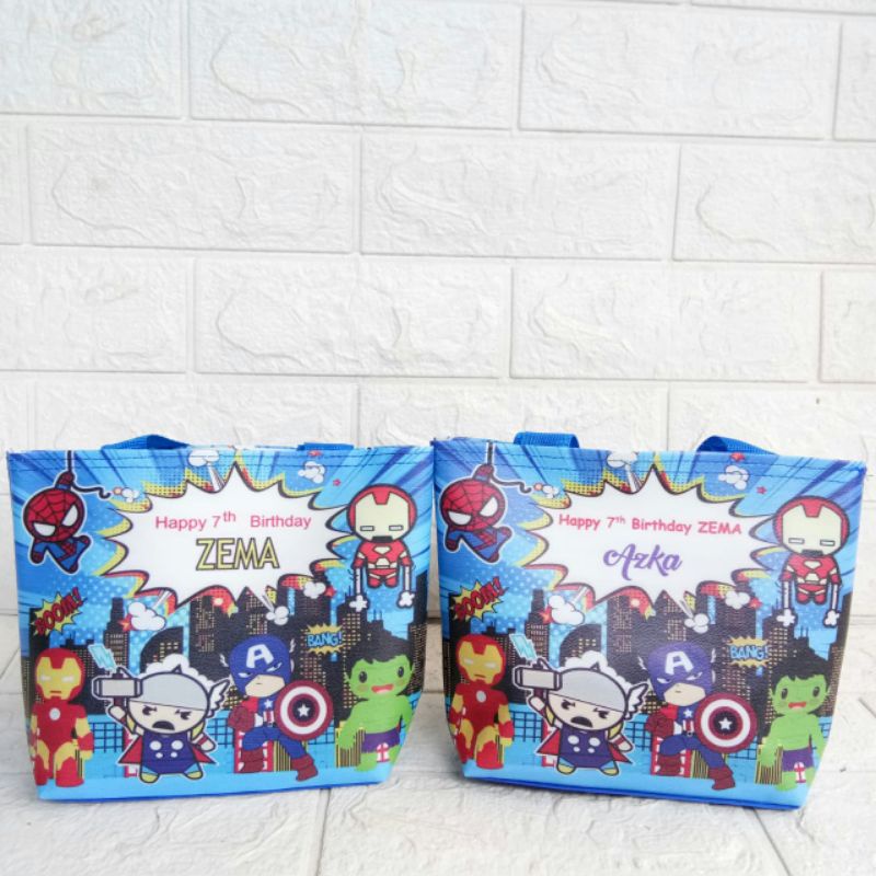 

Tote Mini/goodie bag/tas ulang tahun Murah/tas souvenir ultah