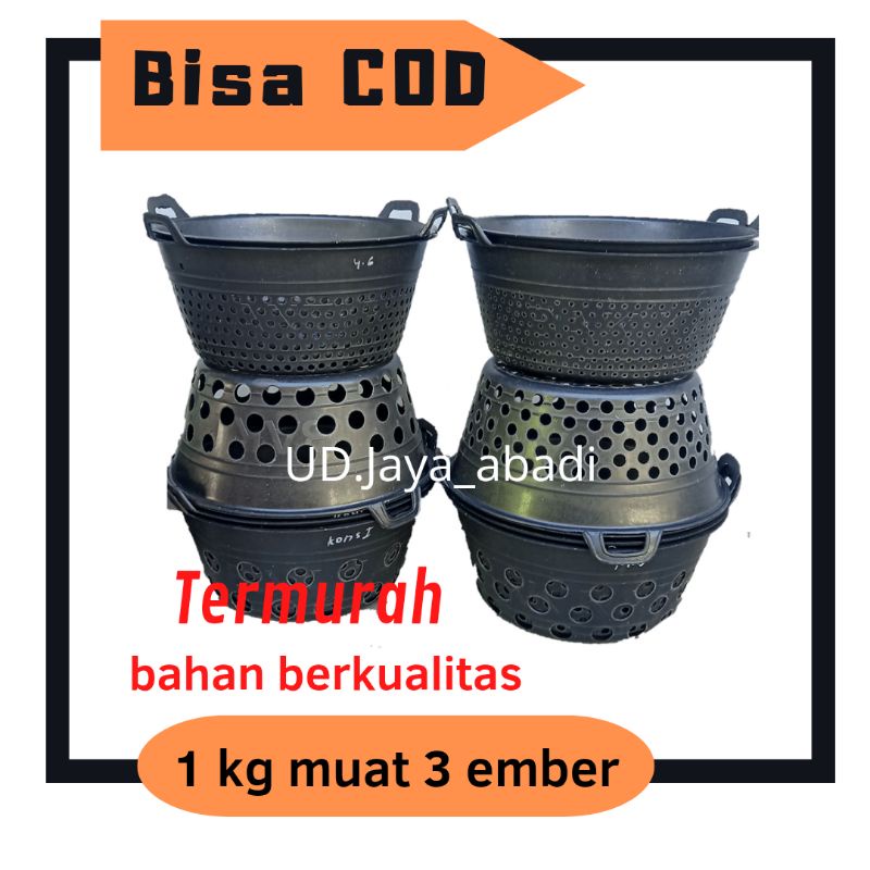 paket hemat ember sortir ikan lele (isi 5 ember)