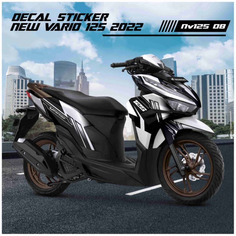 DECAL HONDA NEW VARIO 125 2023 GAMBAR 8 VARIO NEW 125