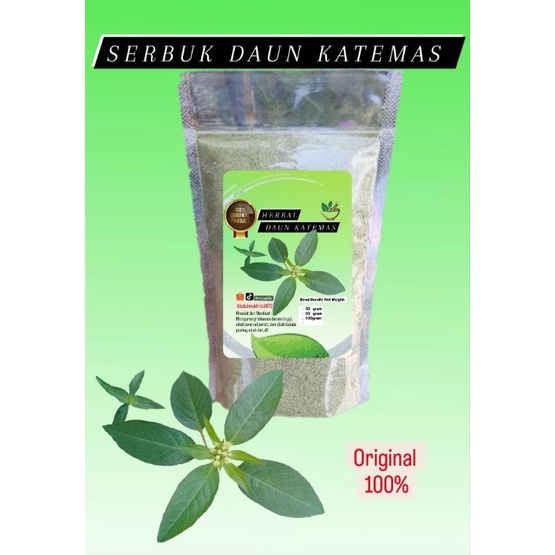 

Serbuk KATEMAS original* netto 100 gram