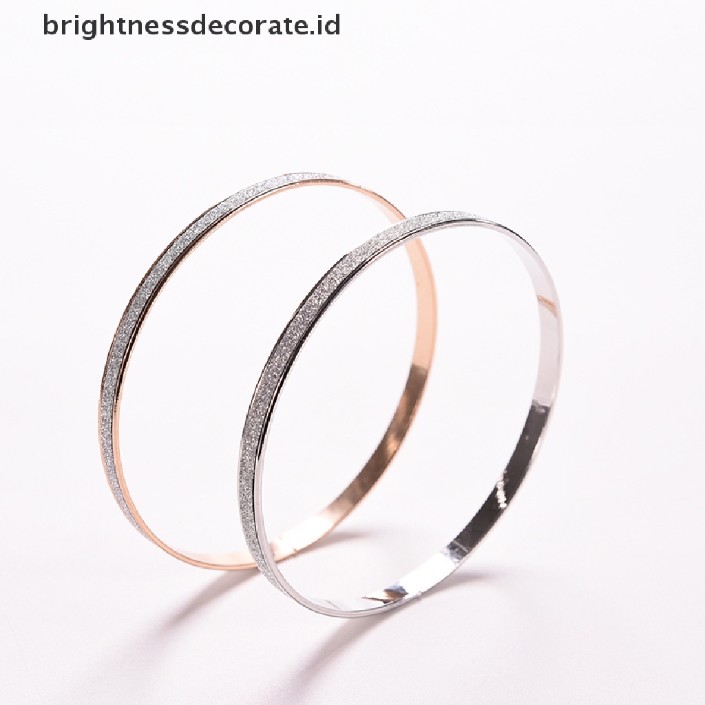 [Birth] Wanita Fashion Bangle Wristband Gelang Manset Bling Lady Hadiah Gelang Bangles [ID]