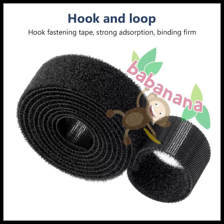 

Velcro 5 Meter Pengikat Kabel Strap Cord Holder Perapih Cable Perekat