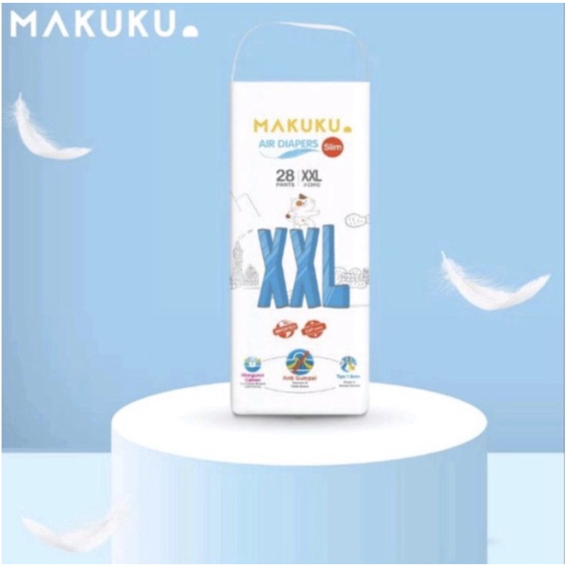 Makuku SAP DIAPERS Tape NB28/S38/M32/XL28/XXL28