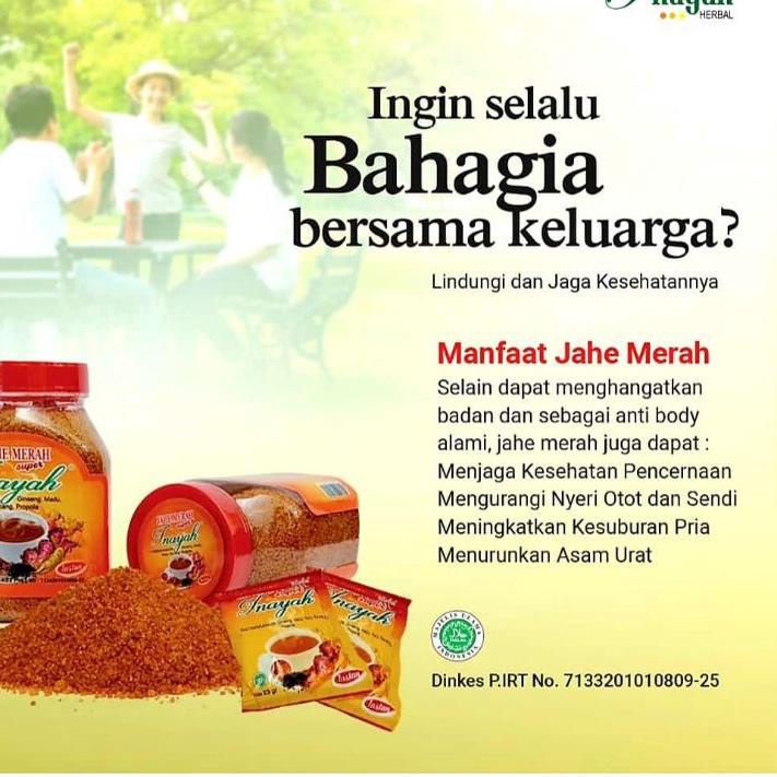 

FIA612 Jahe merah inayah komplitl |
