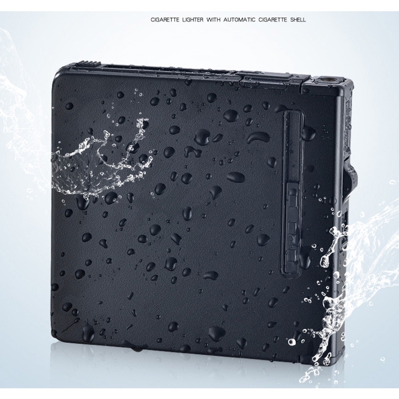 KOTAK ROKOK ISI ULANG IMPOR 3A DENGAN MANCIS API JET TAHAN ANGIN