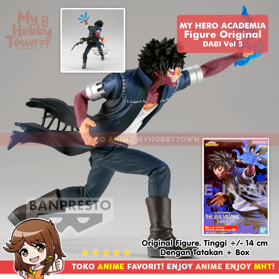 Figure Anime Original Boku no My Hero Academia Villain Dabi Vol 5